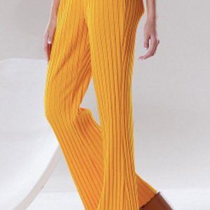 Simon Miller Rib Cyrene Pant - Sunset Orange